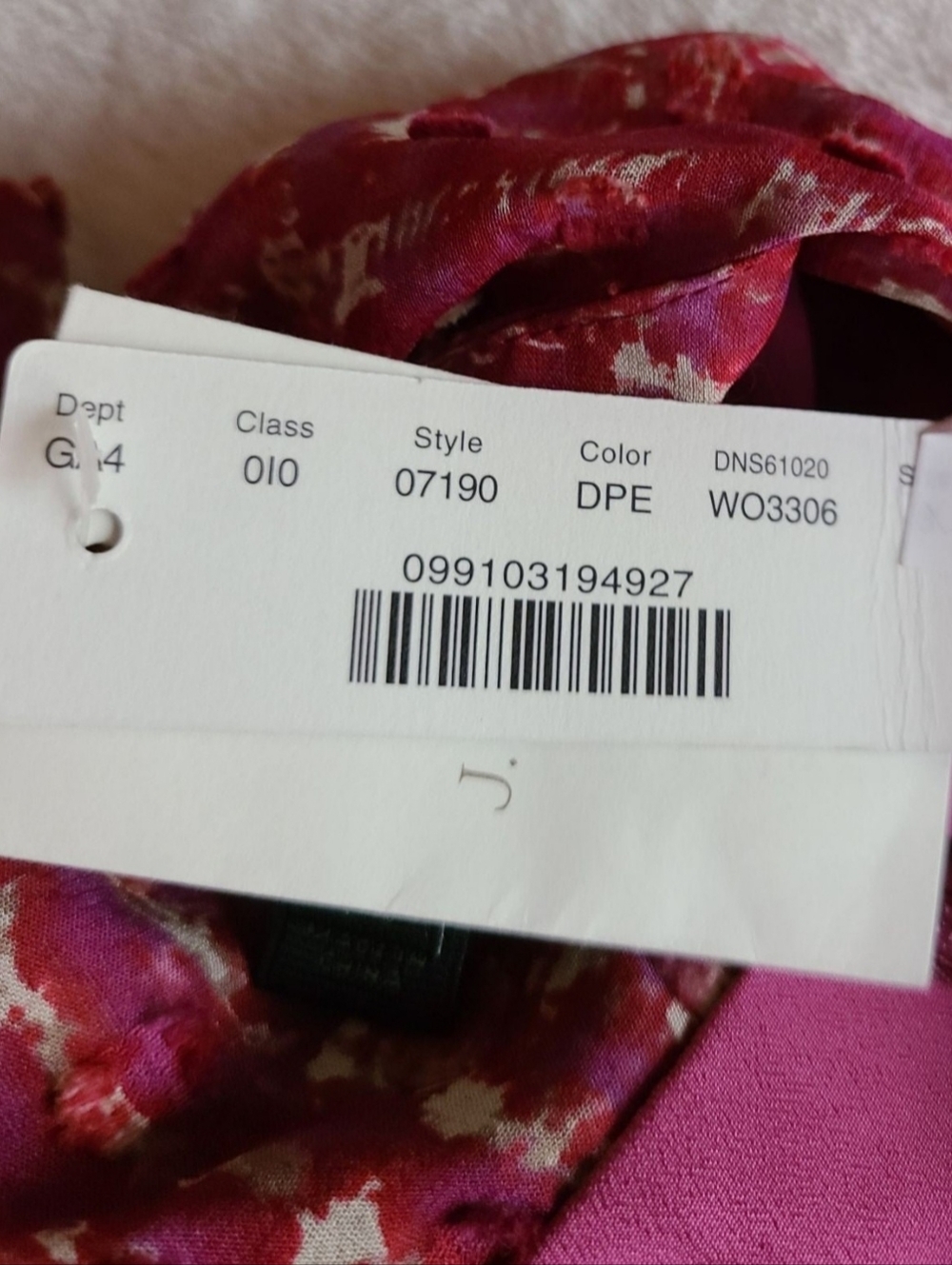 J. Crew Pink-Red Tweed Short-Sleeve Silk Dress - Picture 10 of 10